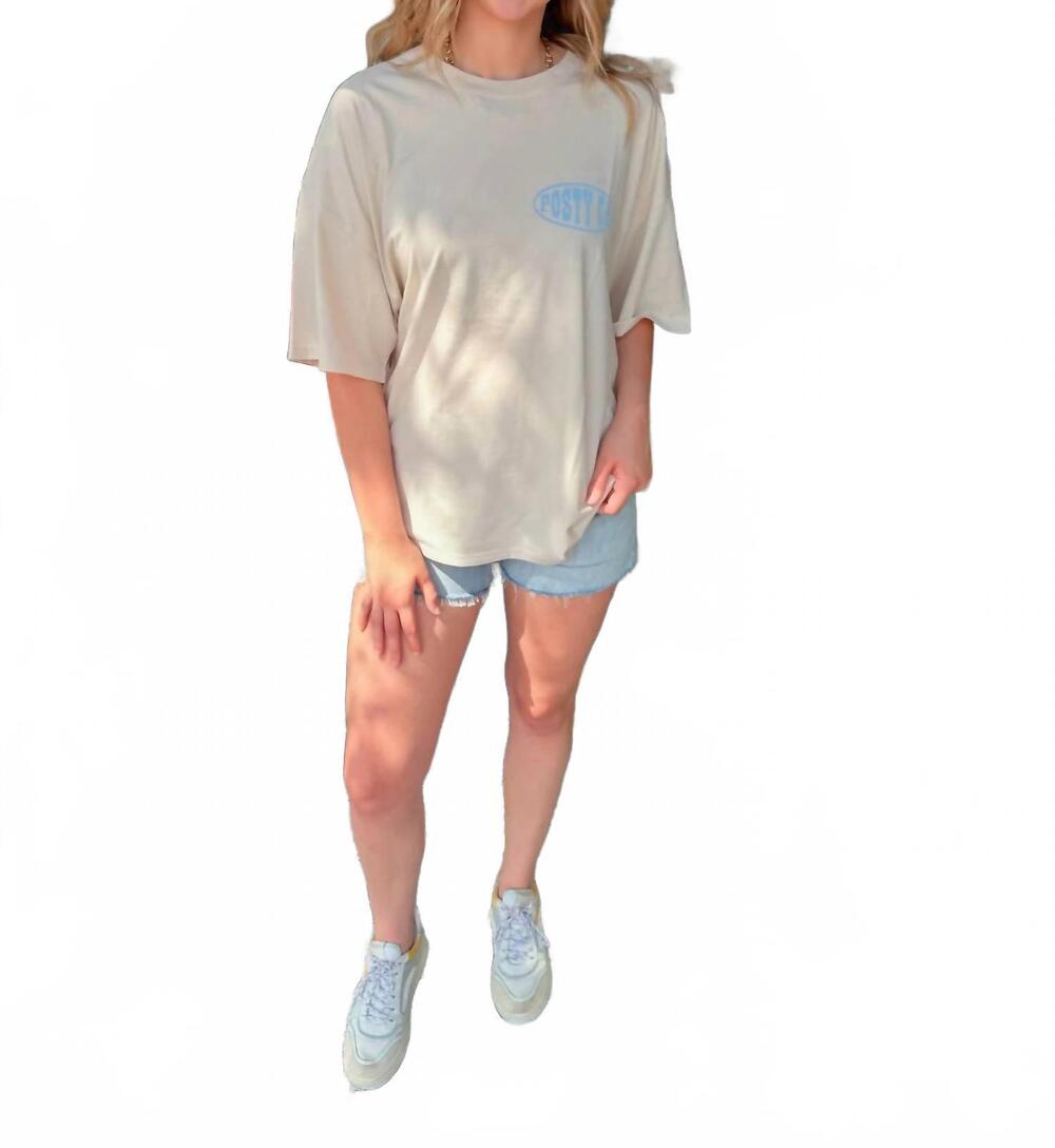 NEW DAYDREAMER women's post malone album art tee in beige